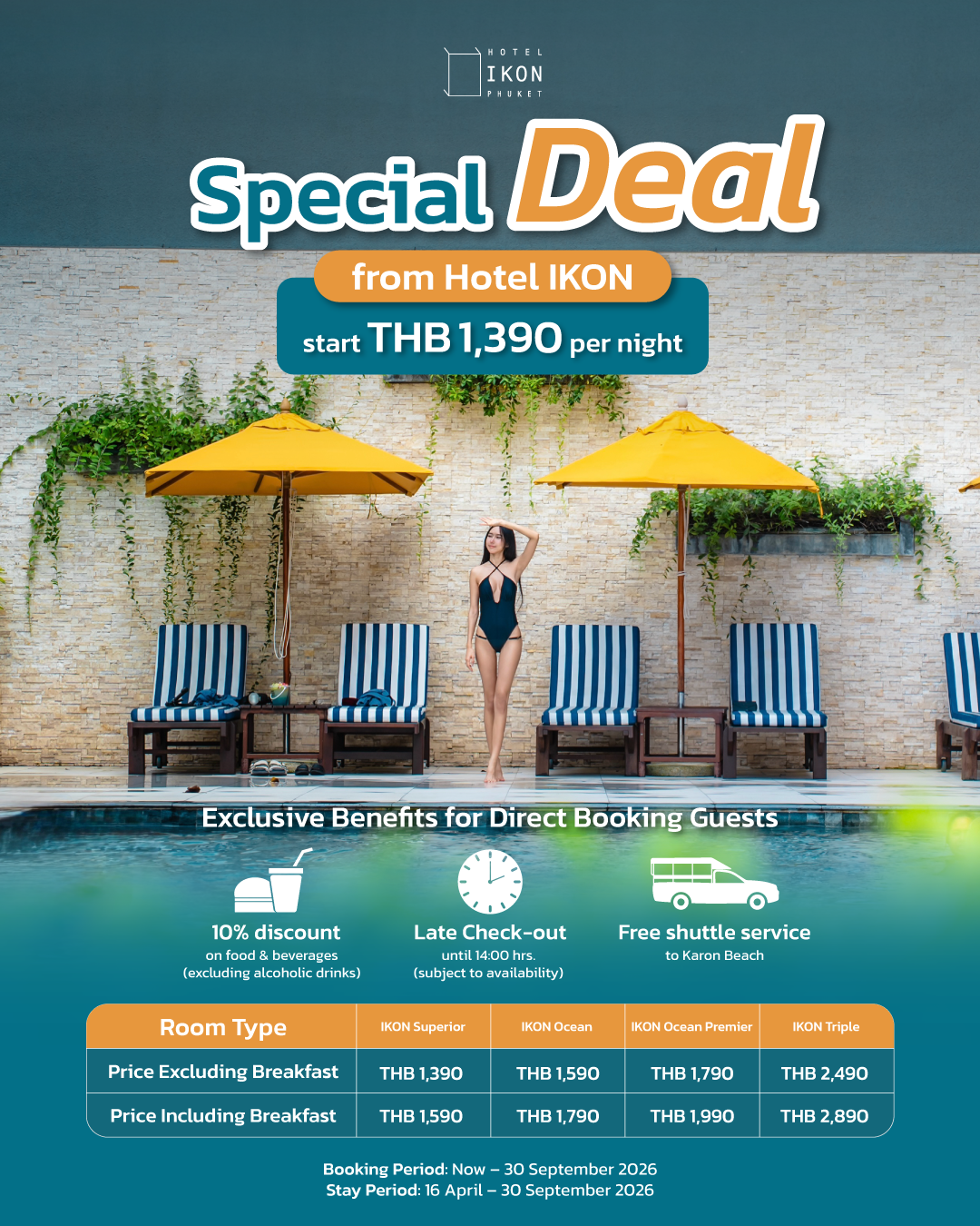 Hotel IKON Special Deal
